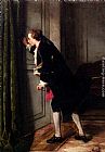 Jean Carolus Peeping Tom painting